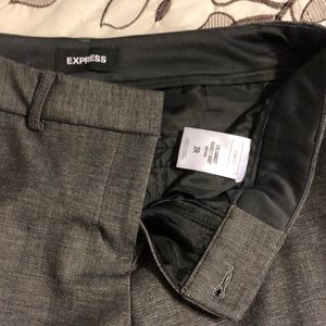 Express Gray Work Pants Size 2R